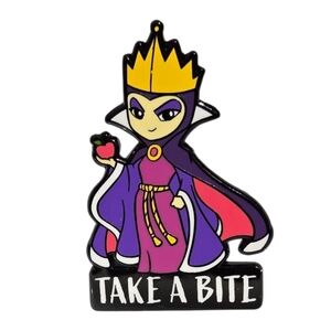 Disney × TeeTurtle Enamel Chibi Evil Queen Pin